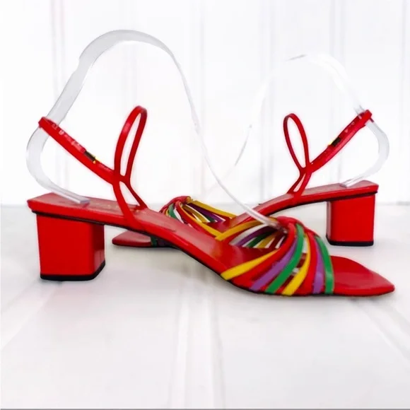 ⭐️SOLD⭐️ amalfi by rangoni square toe sandals - Picture 7 of 13